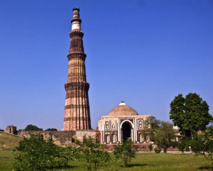 Qutb Minar in Delhi